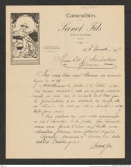 Nachlass Franz Steindachner, Brief von Fils Seinet an Franz Steindachner (02.12.1907), Inv.Nr. 474.01, Seite 1